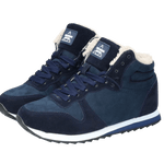 Breaking Rocks Gevoerde Unisex Sneakers - Blau